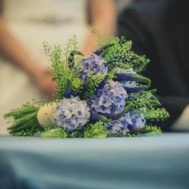 Ramo de novia Azul | Novias Bourguignon